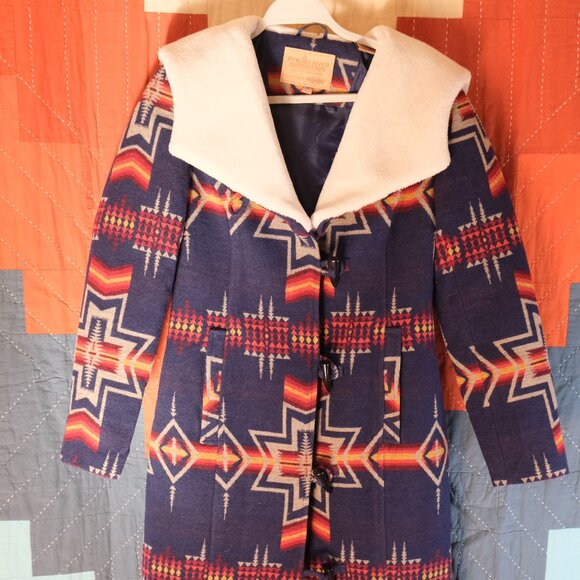 Long Blanket Coat - Picture 1 of 8